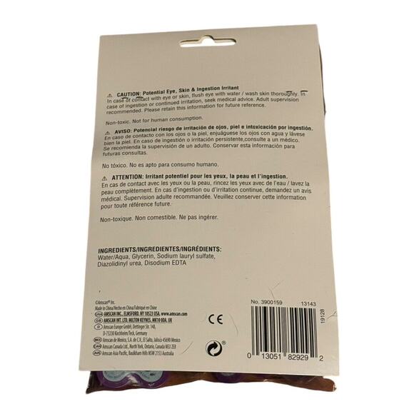 Little Mermaid Bubble Tubes Birthday Party Favors 4 Pieces New Princess SEALED - Picture 2 of 3